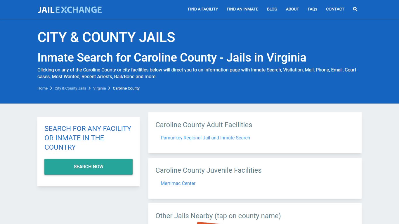 Caroline County Jail Inmates | Arrests | Mugshots | VA